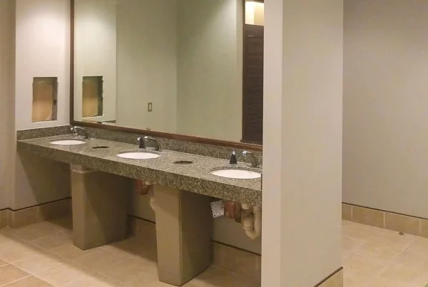 bathroom renovated